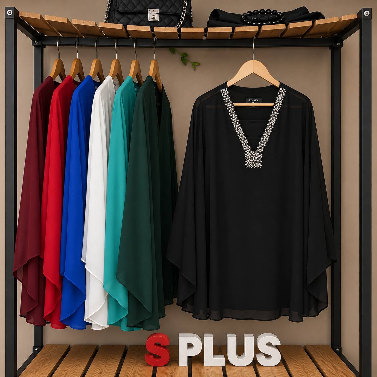ست تاپ و رویه حریر سایز بزرگ